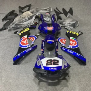 2015-2019 YAMAHA YZF 1000 R1 Injektion Fairing Kit Bodywork Plastic ABS #133