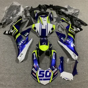 2015-2019 YAMAHA YZF 1000 R1 Injektion Fairing Kit Bodywork Plastic ABS #132