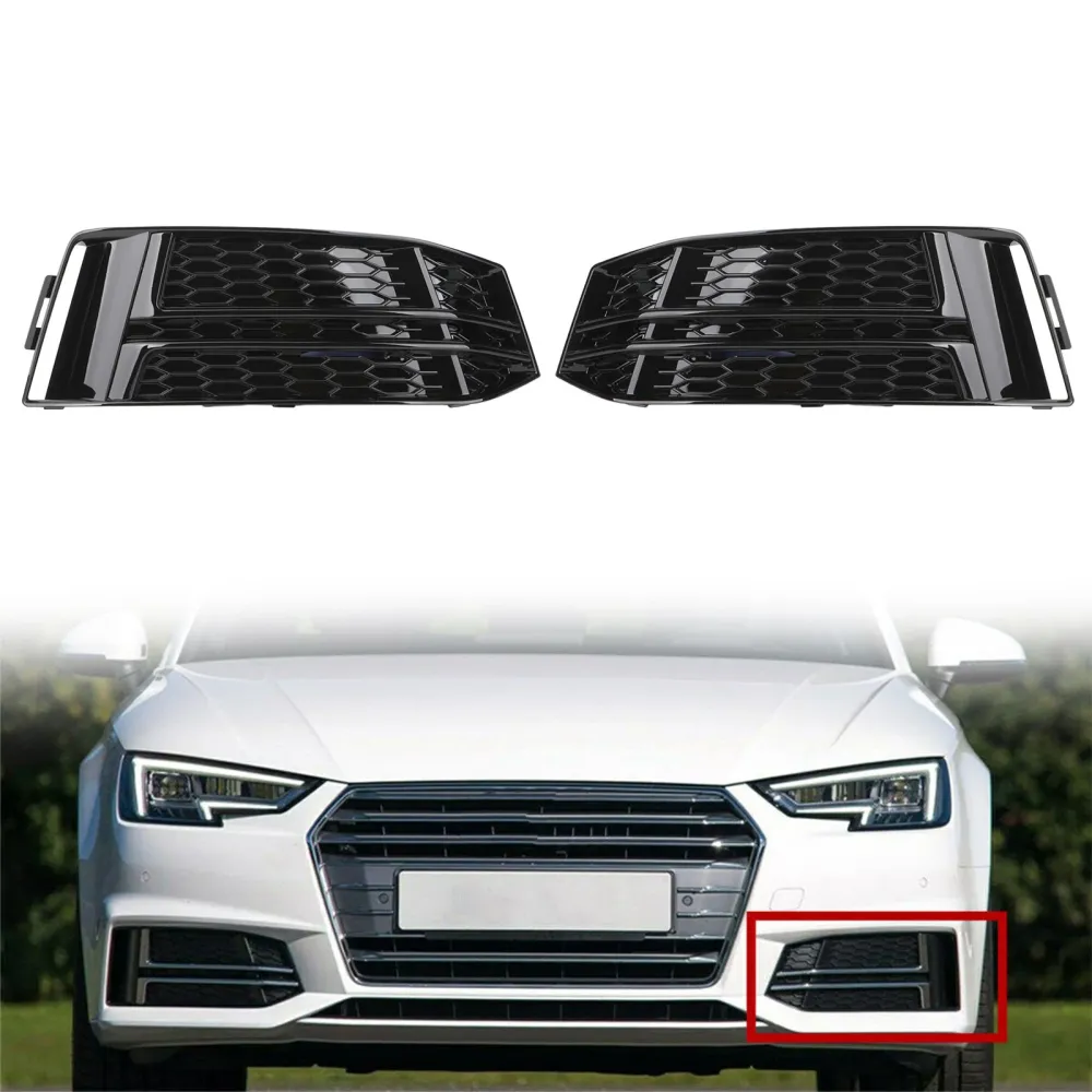 2016-2018 AUDI S4/A4 B9 S-LINE Par Dimljuskåpor Främre 8W0 807 681 F 8W0 807 682 F Generisk