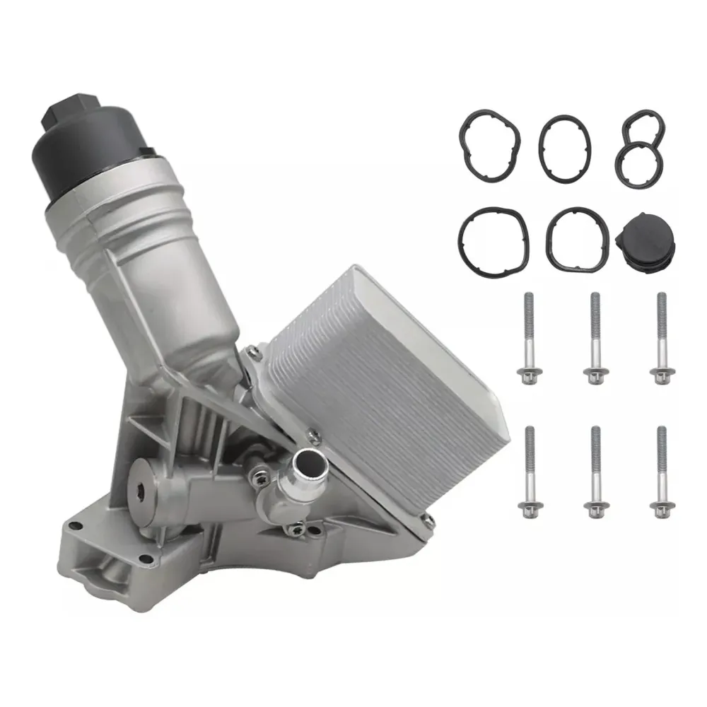 2016-2018 BMW 340i 3.0L GAS turboladdad motor Oljekylare Filterhus 11428583895