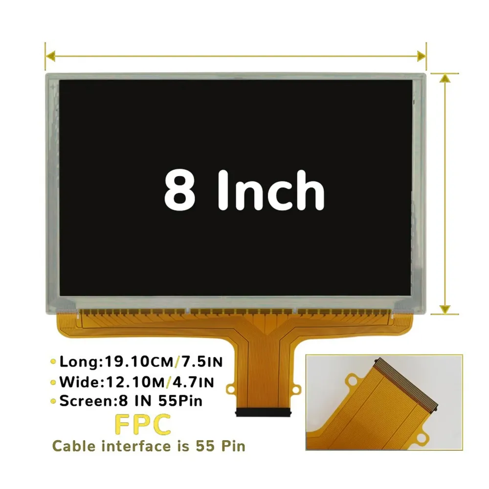 2016-2018 Chevy Silverado 8 Inches Radio Touch-Screen Glas Digitizer DJ080PA-01A 23278777