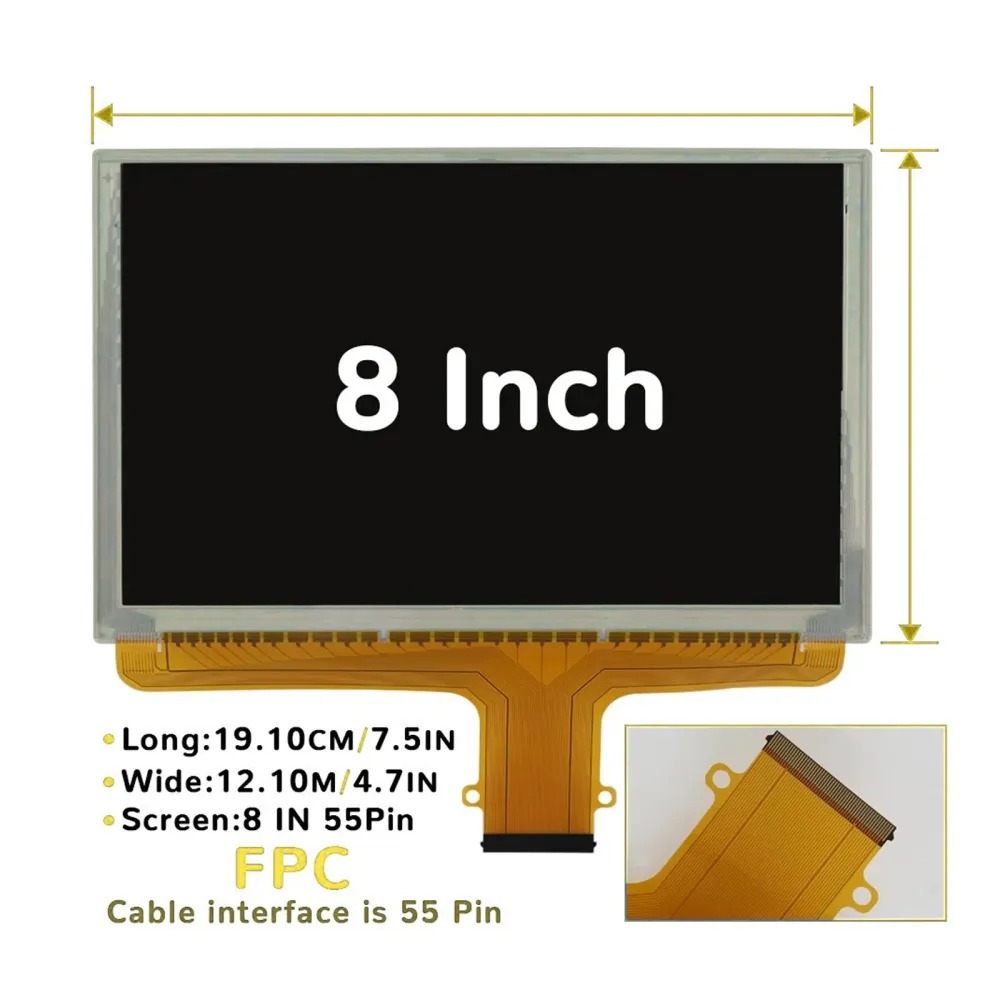 2016-2018 GMC Sierra 8 Inches Radio Touch-Screen Glas Digitizer DJ080PA-01A 23497880