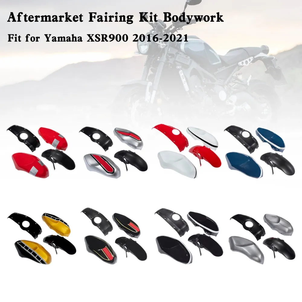 2016-2021 YAMAHA XSR900 Injektion ABS Plastic Bodywork Fairing Kit 001#