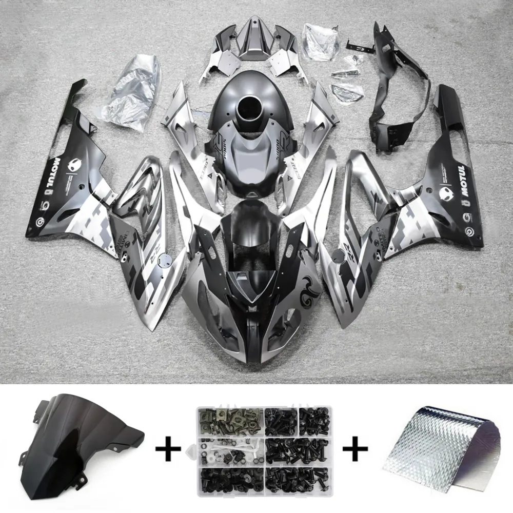 2017-2018 BMW S1000RR Injection Fairing Kit Karosseri Plast ABS