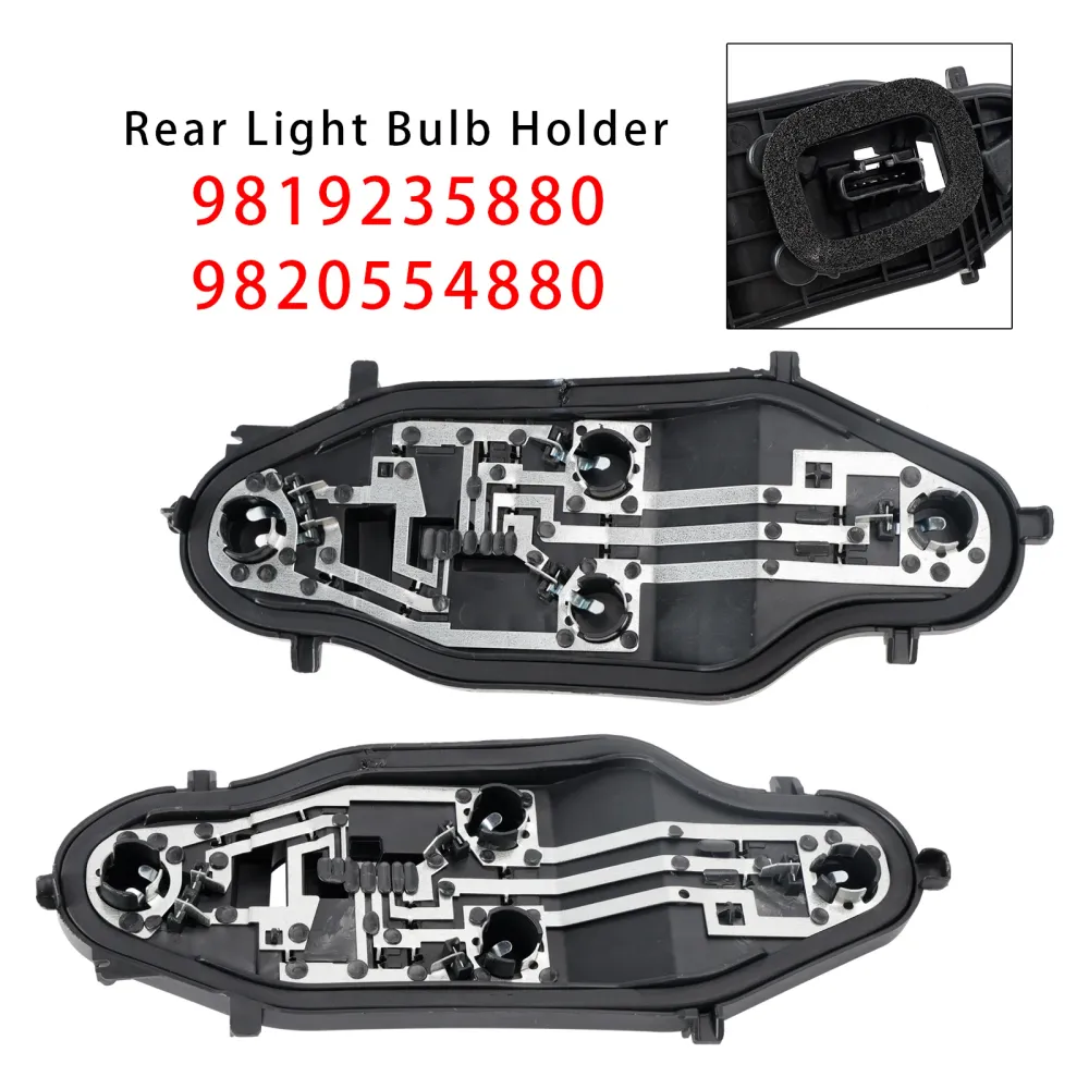 2019-2024 Peugeot Partner(Barn Doors Models)Vänster+Höger Bakre lamphållare 9819235880