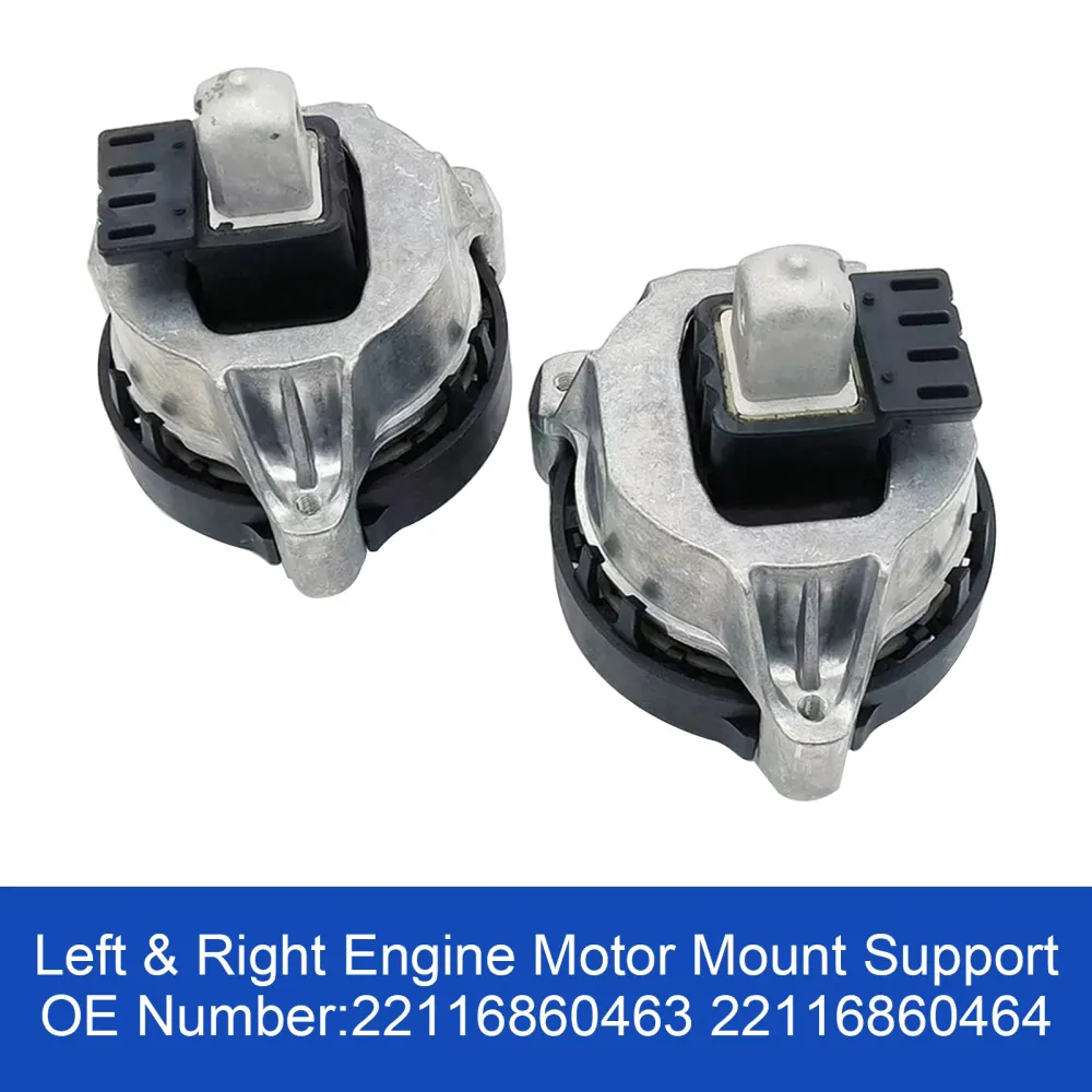 22116860463 22116860464 Vänster & Höger Motor Motorfästesstöd för BMW G12 G30