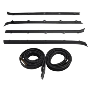 4st bilfönster väderlist+2 tätningar för GMC C1500 C2500 C3500 K1500 K2500 K3500