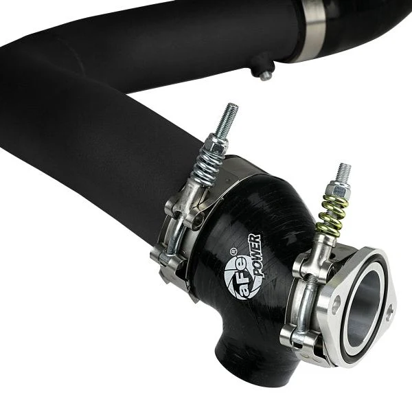 aFe BladeRunner 2.5in Aluminum Hot Side Charge Pipe 15-20 Subaru WRX 2.0T - Black