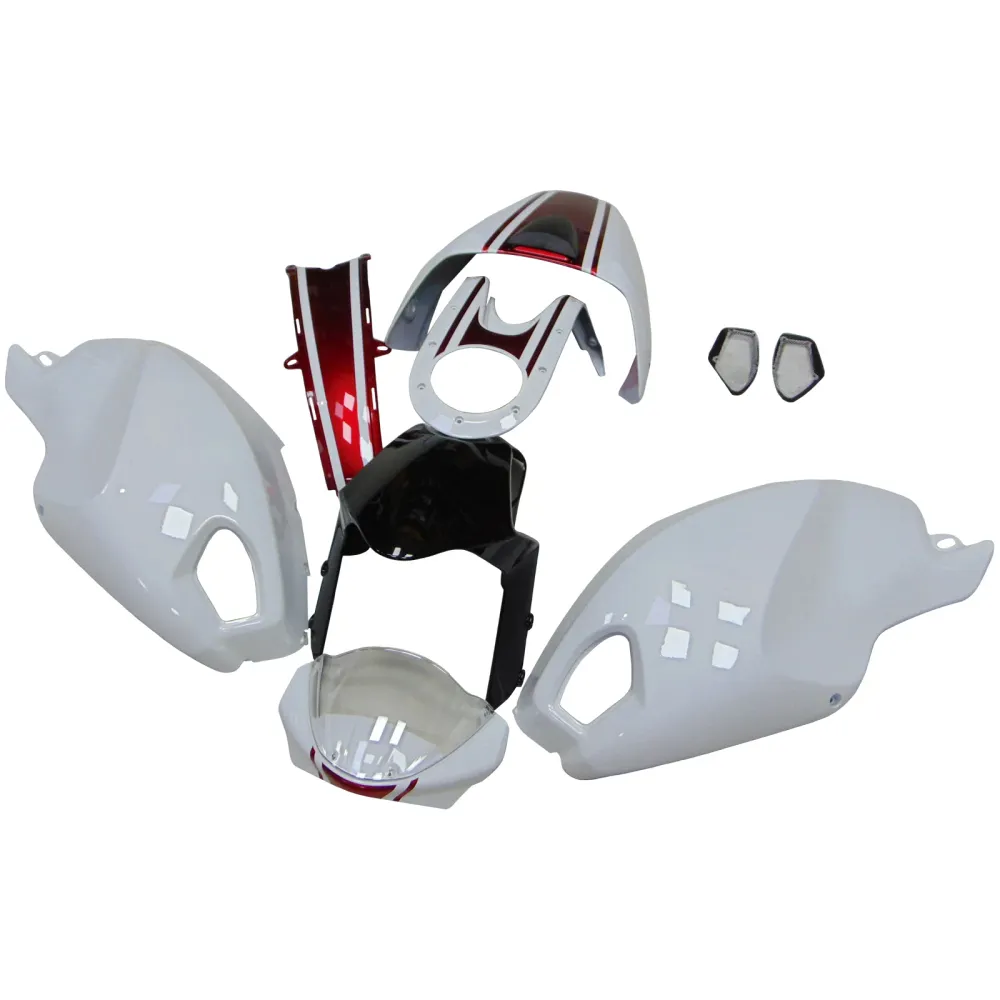 Alla år Ducati Monster 696 796 1100 S EVO FAIRING KIT BODYWORK