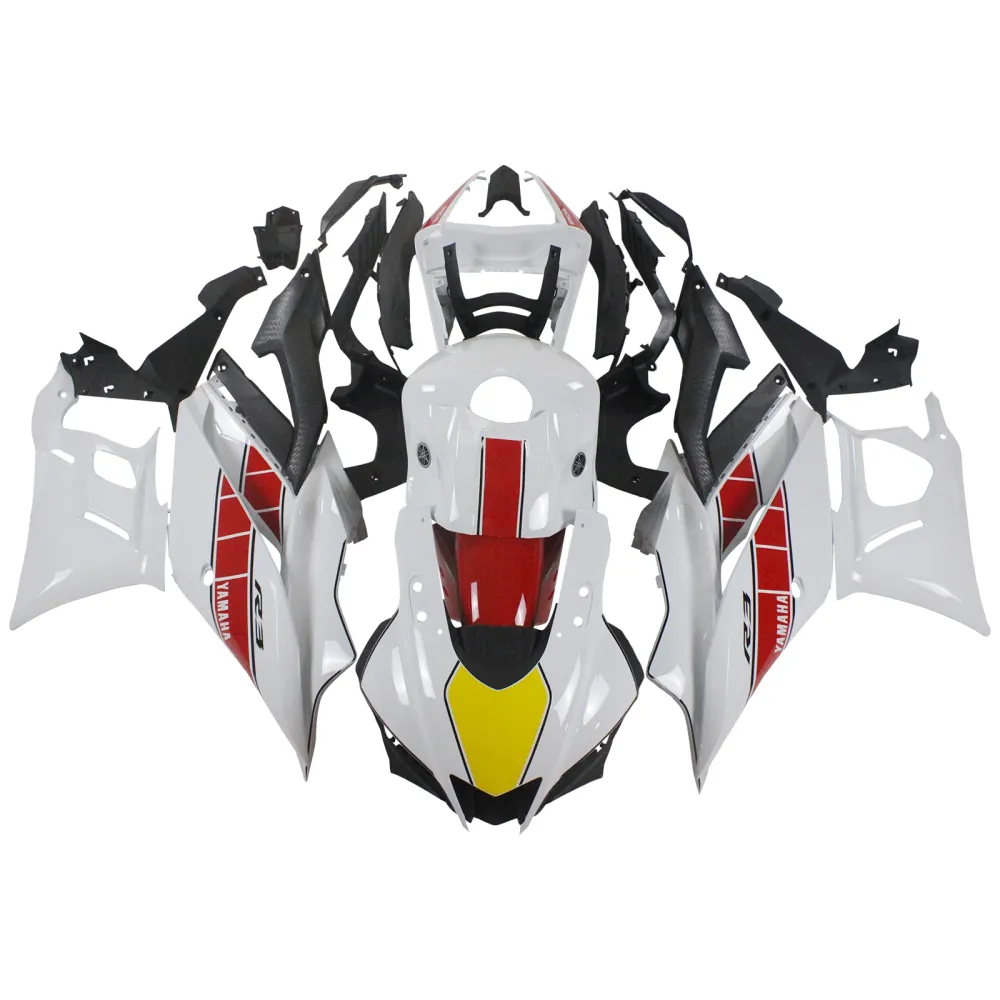 2019-2021 YAMAHA YZF-R3 R25 AMOTOPART INJEKTION FAIRING KIT BOODYWORK ABS #106