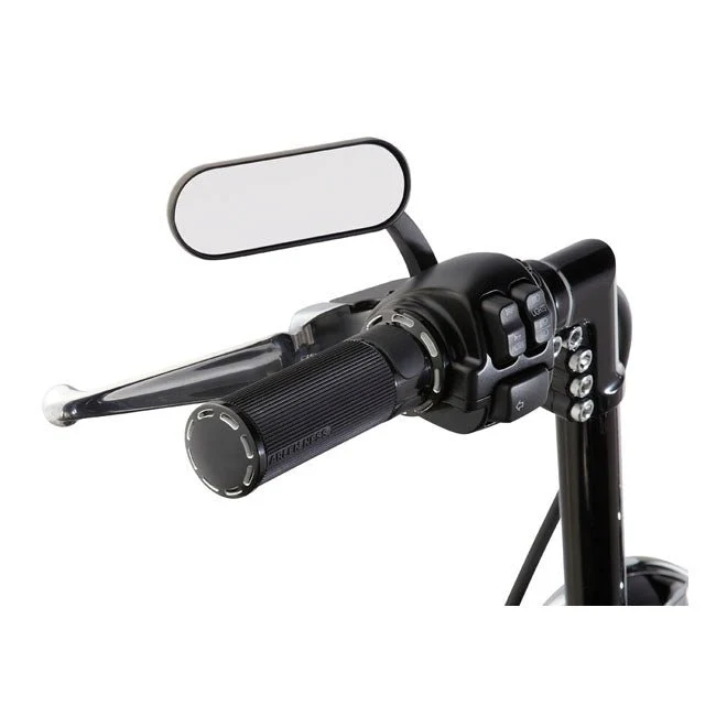 Arlen Ness Fusion Billet Slot Track Handtag Svart HD