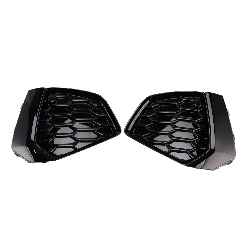 Audi A3 S-line 2021-2023 Black Front Honeycomb Dimljus Grillskydd