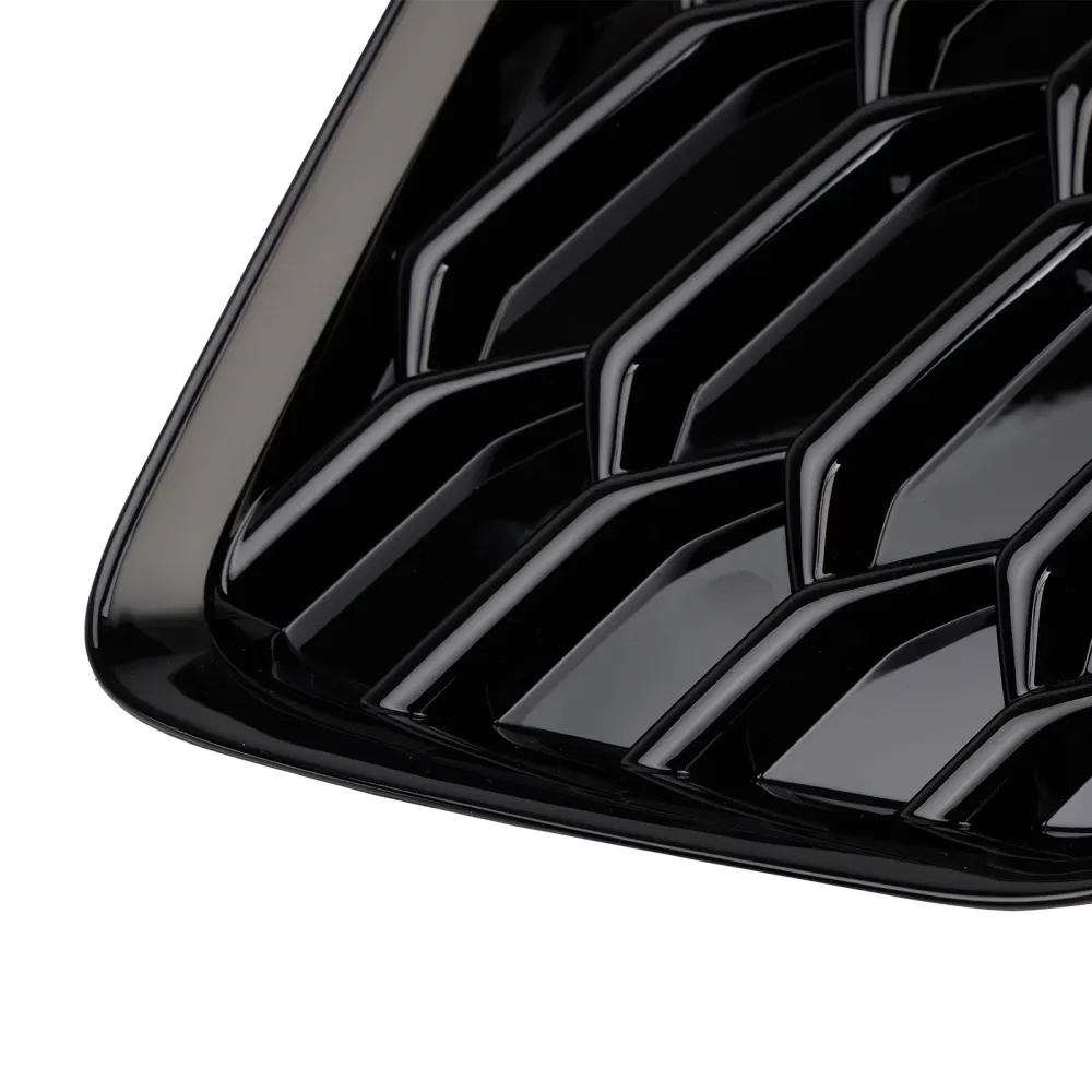 Audi A3 S-line 2021-2023 Black Front Honeycomb Dimljus Grillskydd