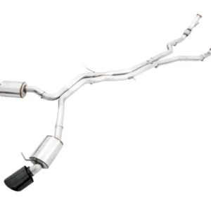 AWE Tuning Audi B9.5 RS 5 Coupe Non-Resonated Touring Edition Exhaust - RS-Style Diamond Black Tips