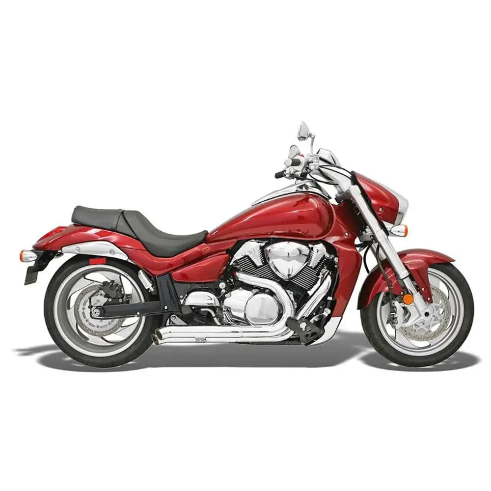 Bassani Pro Street Turn Out Krom Avgassystem till Suzuki