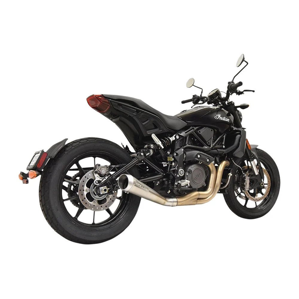 Bassani Xhaust 4" Short Megaphone Slip-On Ljuddämpare till Indian