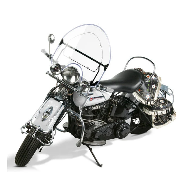 NC Beaded Nedre Vindruta Klar Knucklehead 36-47; Panhead 48