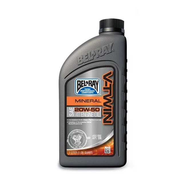 Bel-Ray V-Twin Motorolja Mineral 20W-50 1L