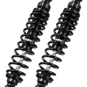 Bitubo WMB0 Twinshocks Adjustable: Spring Preload, Length 356mm, Dark Edition