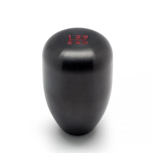 BLOX Racing 6-Speed Billet Shift Knob - Gun Metal 10x1.5mm