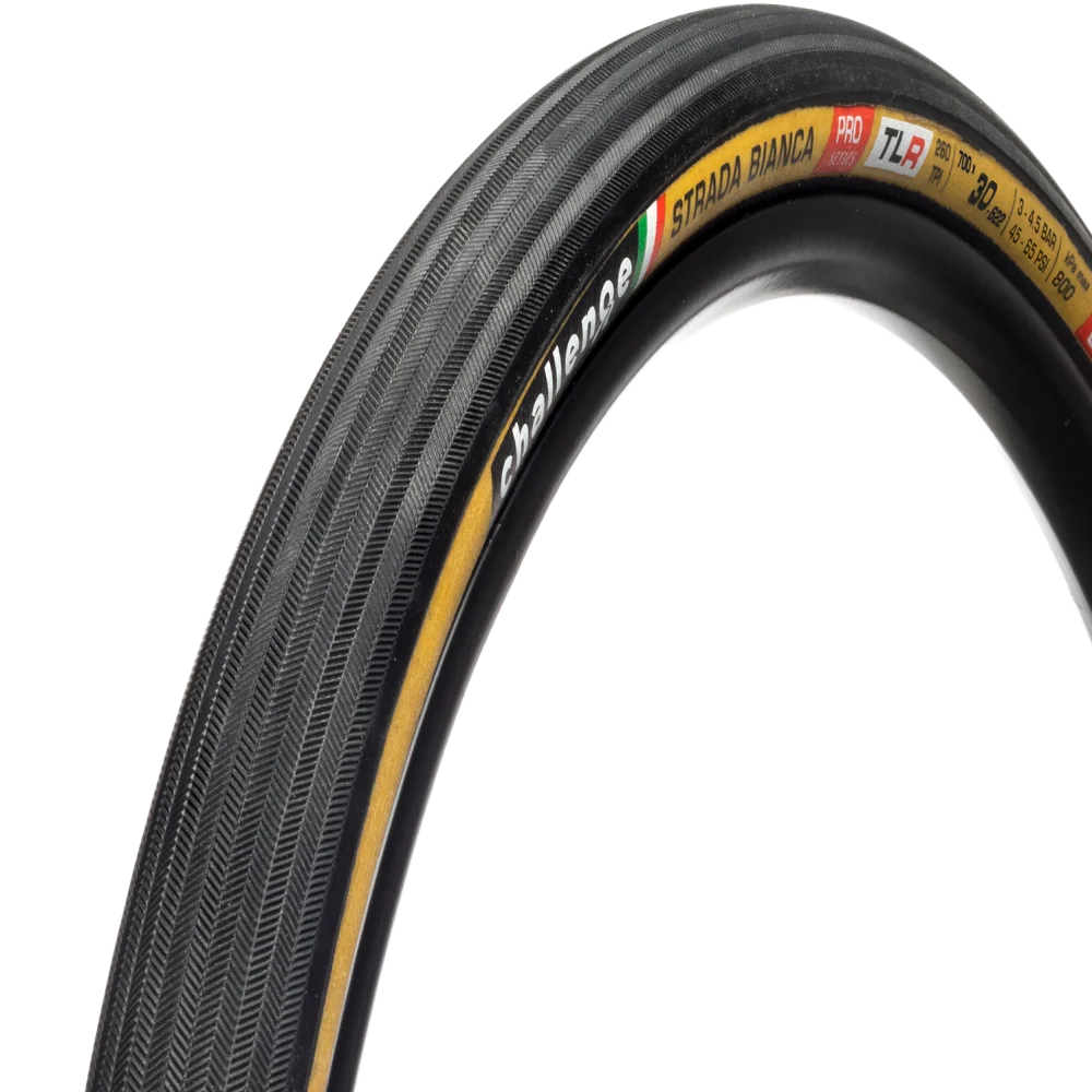 CHALLENGE STRADA BIANCA 700x30c Tubeless Ready Beige däck