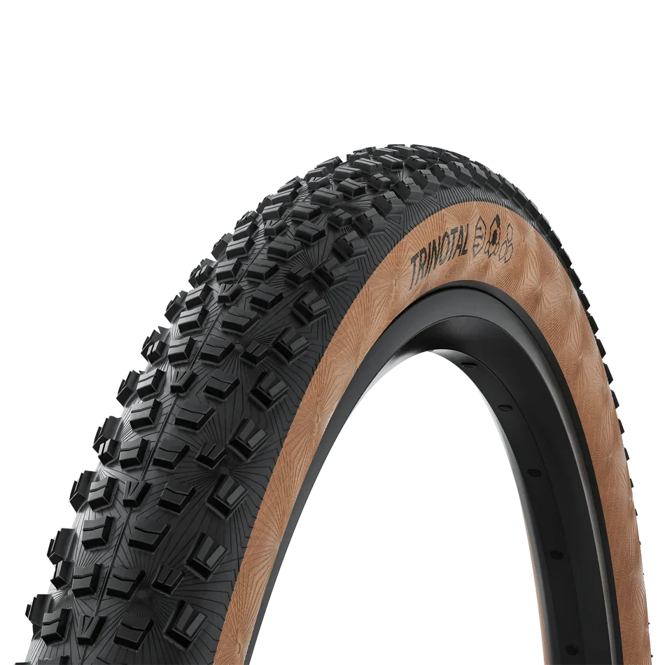 CONTINENTAL TRINOTAL Trail Rapid 29x2.40 Tubeless Ready Soft Brown-däck