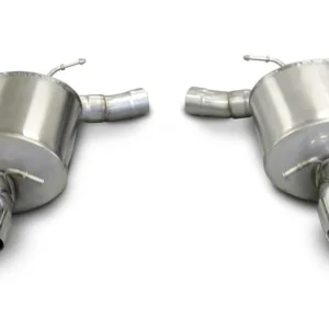 Corsa 2009-2014 Cadillac CTS Sedan V 6.2L V8 Polished Sport Axle-Back Exhaust