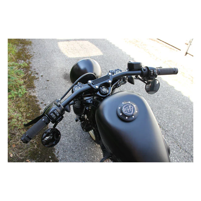 Cult Werk One Piece Överfall Risers Svart till Harley