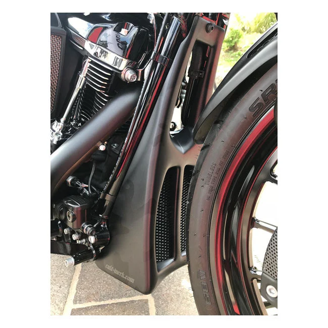 Cult-Werk Bug Spoiler Custom Blank Svart Touring 17-22