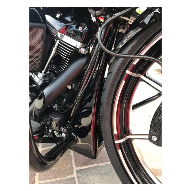 Cult-Werk Bug Spoiler Custom Blank Svart Touring 17-22