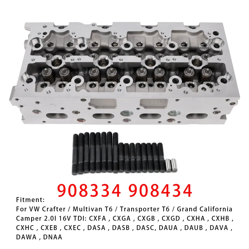 Cylinderhuvud 908334 908434 För VW Audi Skoda SEAT 2.0l TDI
