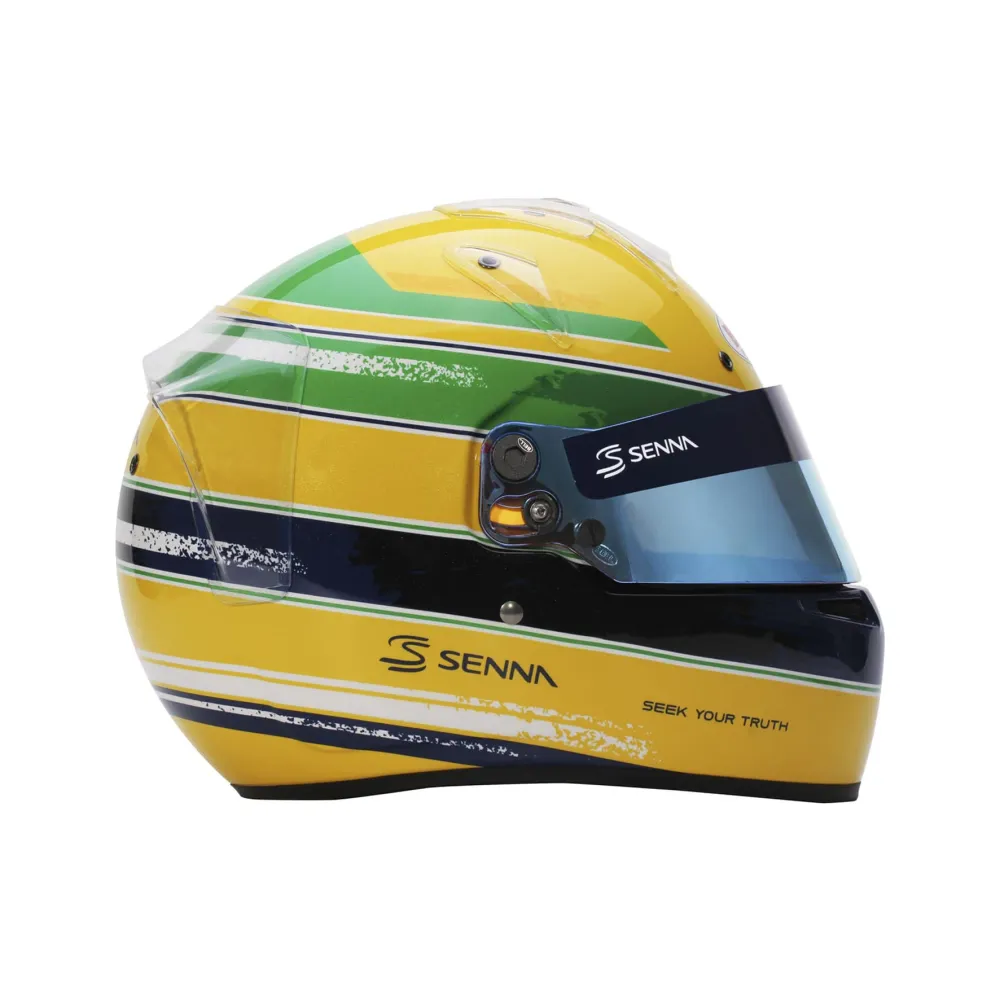 Dekal för visir Bell Ayrton Senna