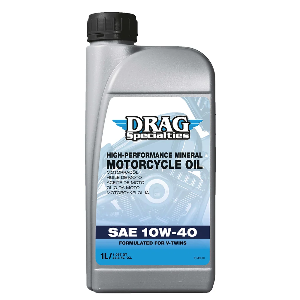 Drag Specialties Mineral Motorolja 10W-40 1L