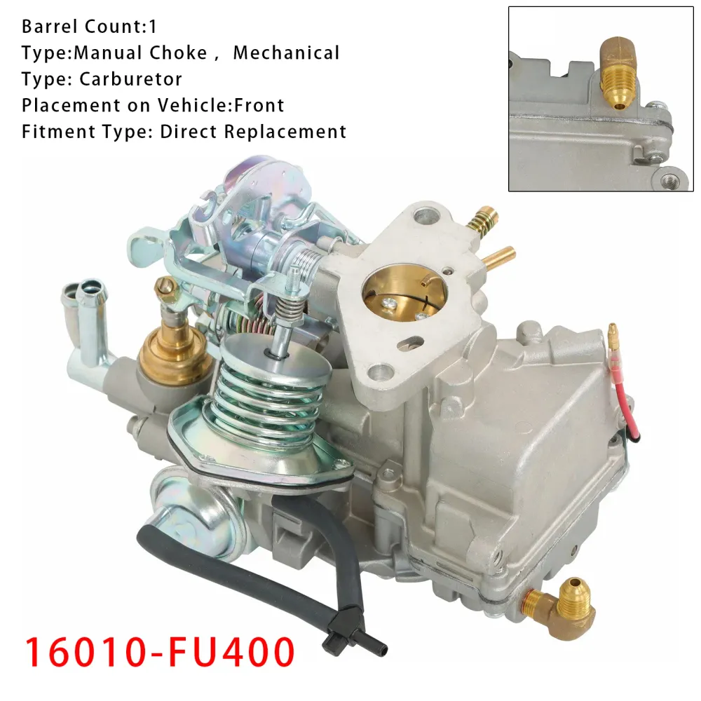 Förgasare 16010-FU400 för Nissan gaffeltruck TCM LO2 K21 K25 gasmotor