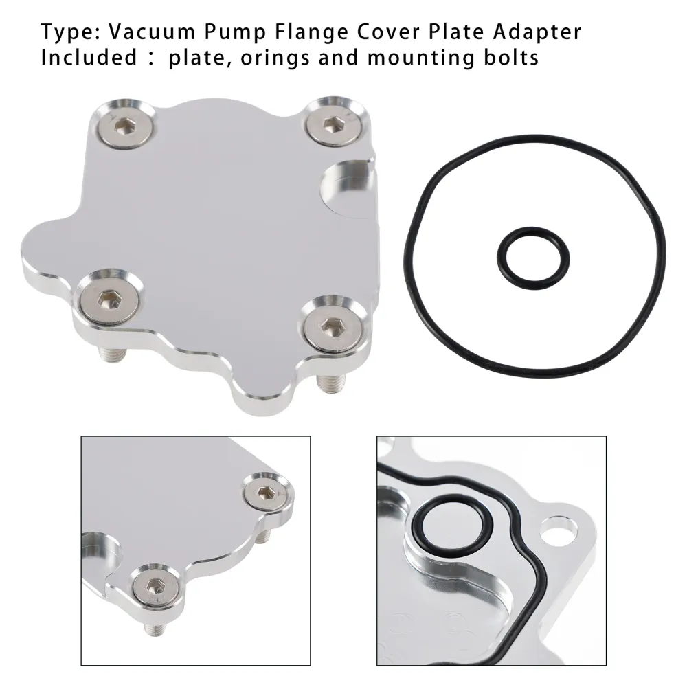 Gen V LT Vacuum Pump Flange Cover Plate Adapter 551123 för LT1 LT2 L82 L83