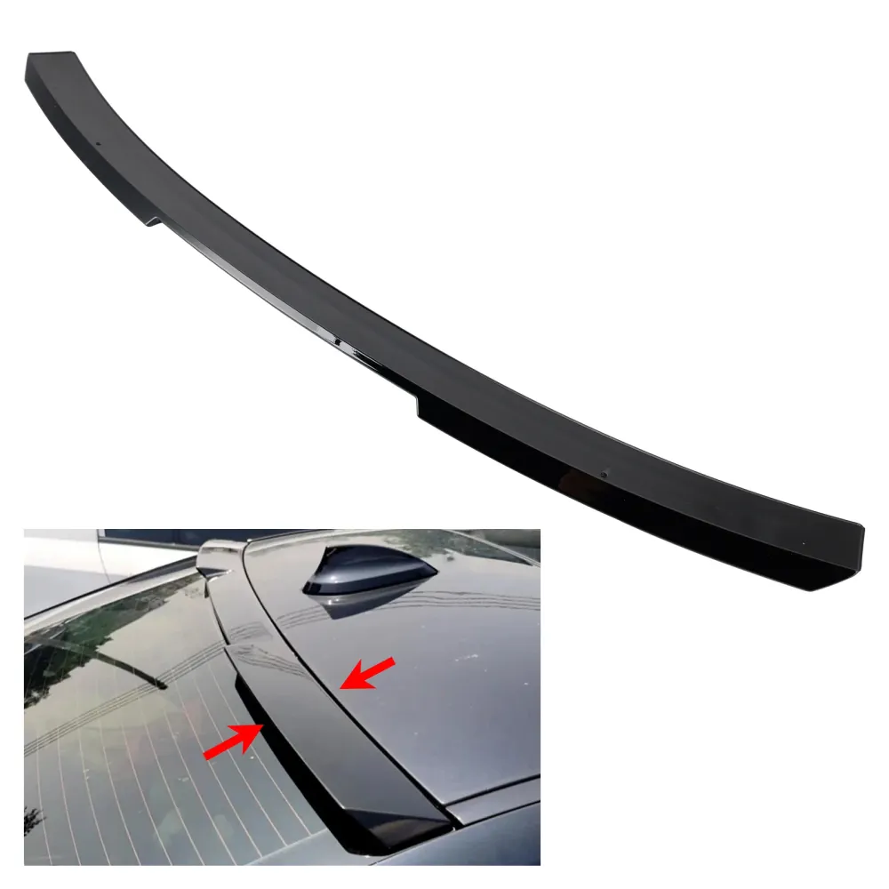 Glanssvart bakre takspoiler Fönstervinge för BMW 3-serie G20 G80 2018+