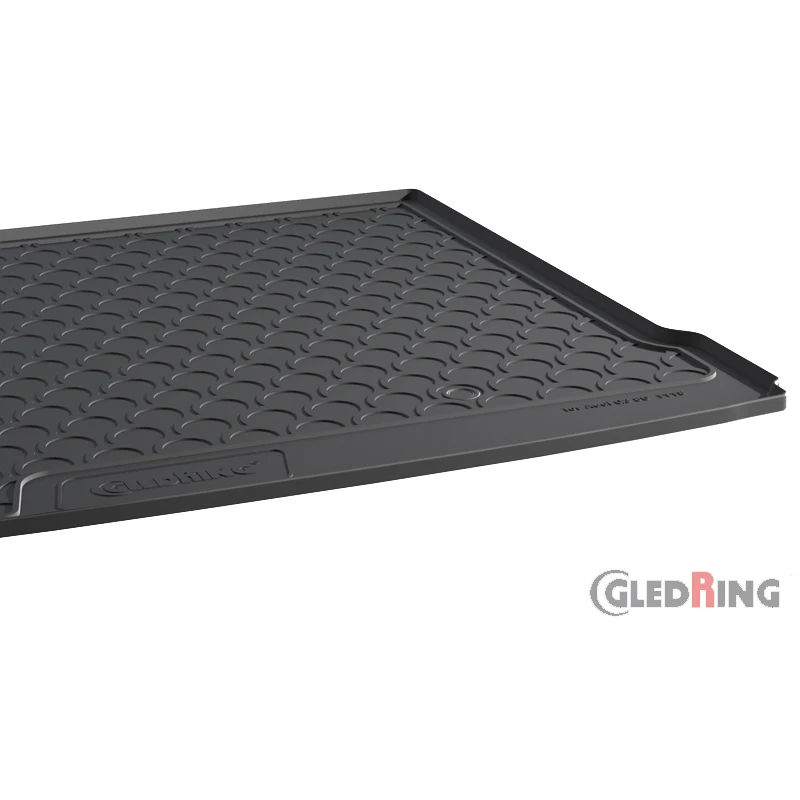 Gledring, Gummimatta för bagageutrymme, passar Audi Q3 2011-2018 (Övre våning)
