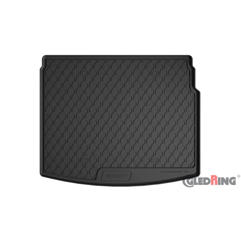 Gledring, Gummimatta för bagageutrymme, passar Renault Megane III Grandtour 2008-2015