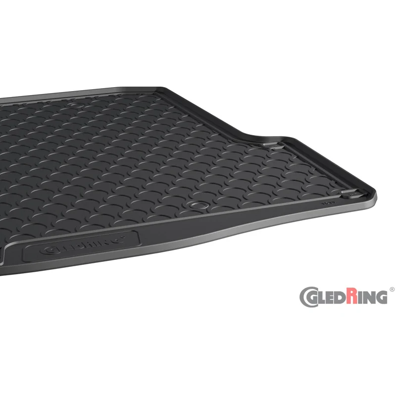 Gledring, Gummimatta för bagageutrymme, passar Skoda Octavia II Kombi 2004-2012 (Nedre variabelt golv)