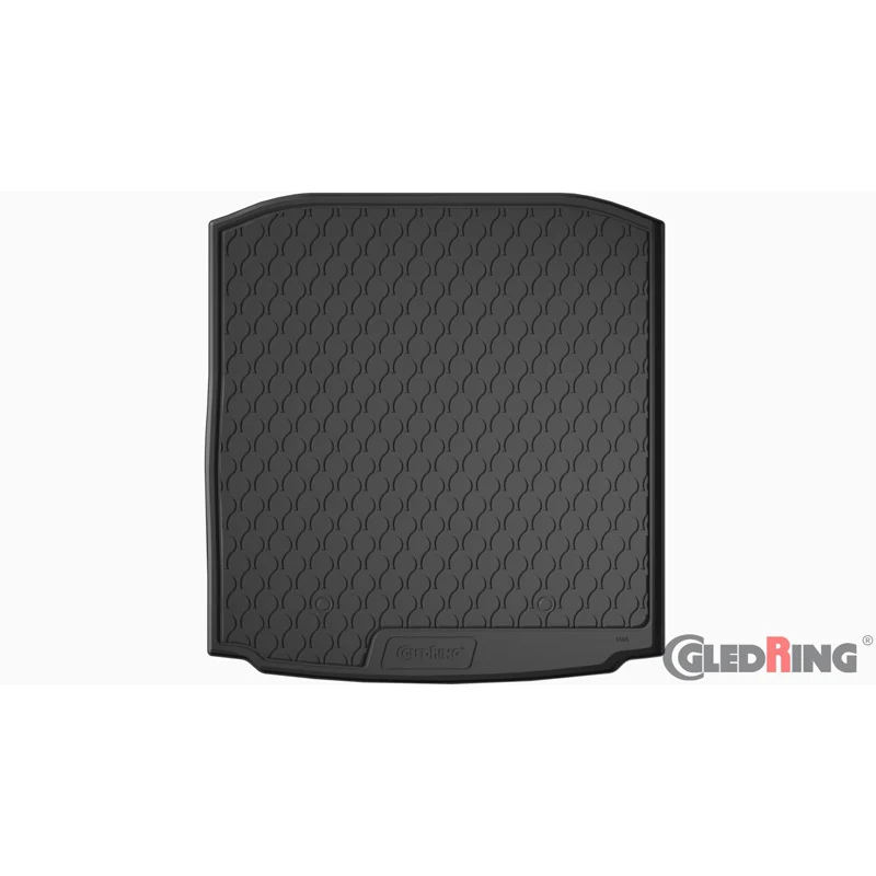 Gledring, Gummimatta för bagageutrymme, passar Skoda Octavia 5E Hatchback 5-dörrars 2013-2020 (Nedre våning)