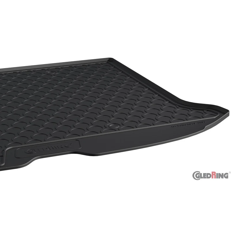 Gledring, Gummimatta för bagageutrymme, passar Volvo XC60 2008-2016 (smal reservdäck)