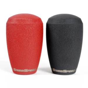 GrimmSpeed Shift Knob Stainless Steel - Subaru 5 Speed and 6 Speed Manual Transmission - Red