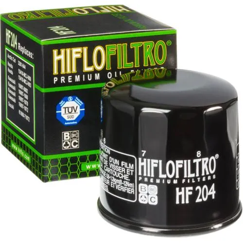 Hiflo HF204 Oljefilter Honda, Kawasaki, Triumph & Yamaha