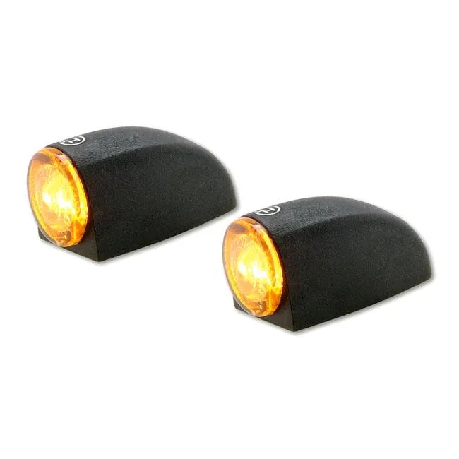 Highsider Proton 3 LED MC-Blinkers Svart