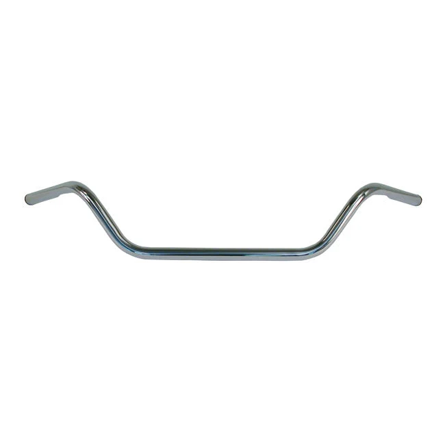 Highway Hawk 1" Cruiser MC Styre Slotted Krom