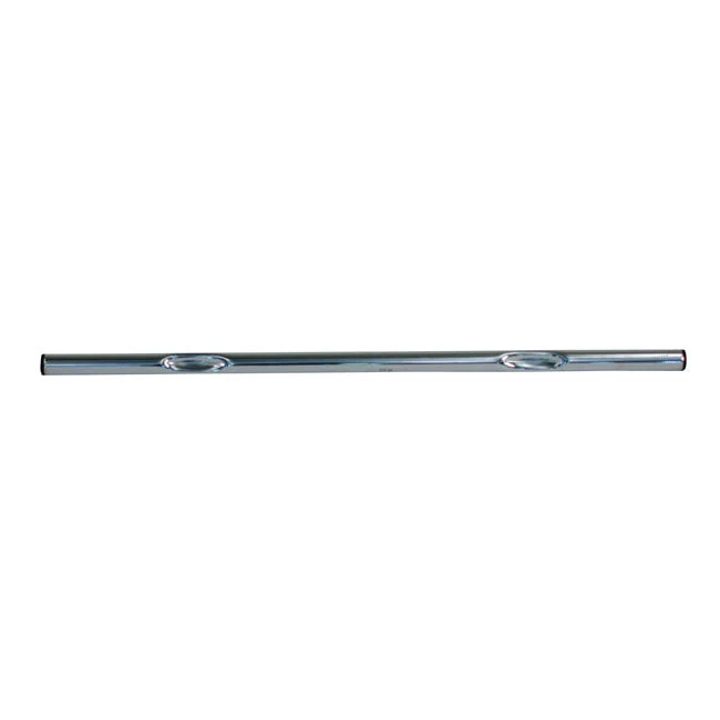 Highway Hawk 1" Straight MC Styre Slotted Krom