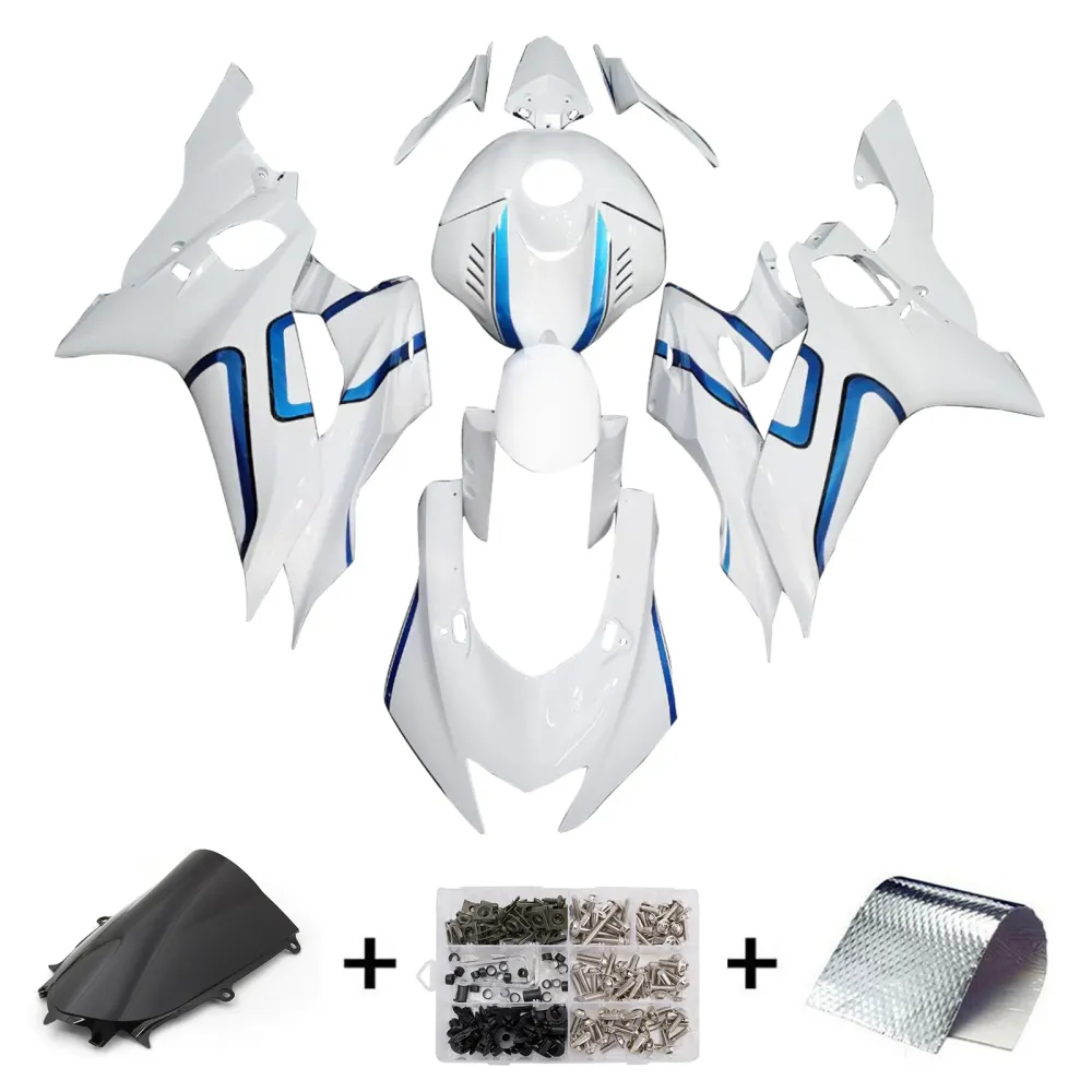 Injection Fairing Kit Bodywork Plastic ABS fit Yamaha YZF-R6 2017-2023