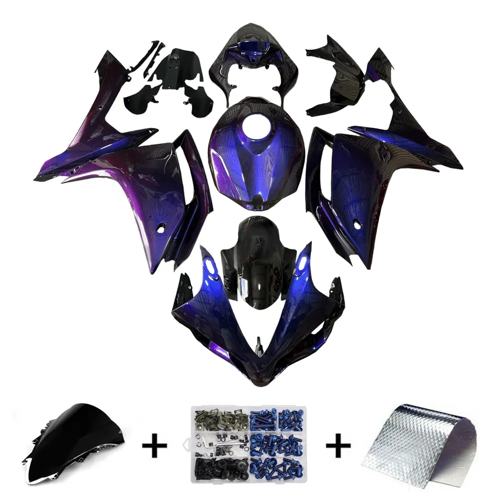 Injection Fairing Kit Bodywork Plastic ABS Yamaha YZFR1 YZF-R1 2007-2008