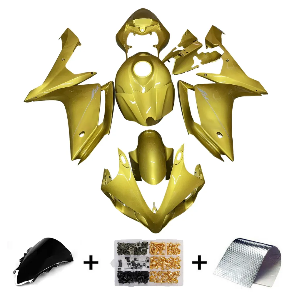 Injection Fairing Kit Bodywork Plastic ABS Yamaha YZFR1 YZF-R1 2007-2008