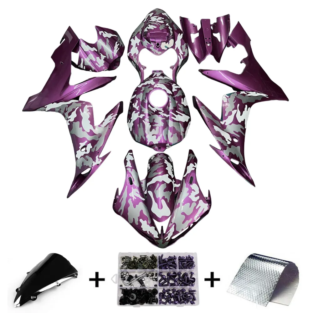Injection Fairing Kit Bodywork Plastic ABS Yamaha YZFR1 YZF-R1 2004-2006